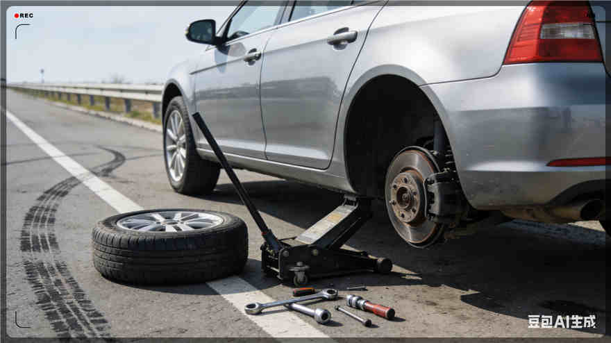 西城区流动补胎电话【案例】